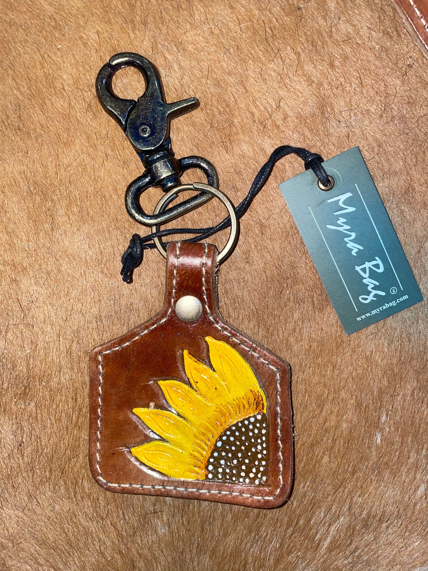 K3 Sunflower Petals Keychain