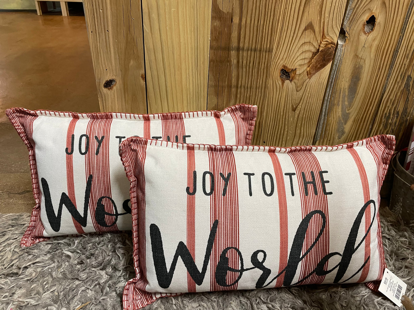 Joy to the World Pillows