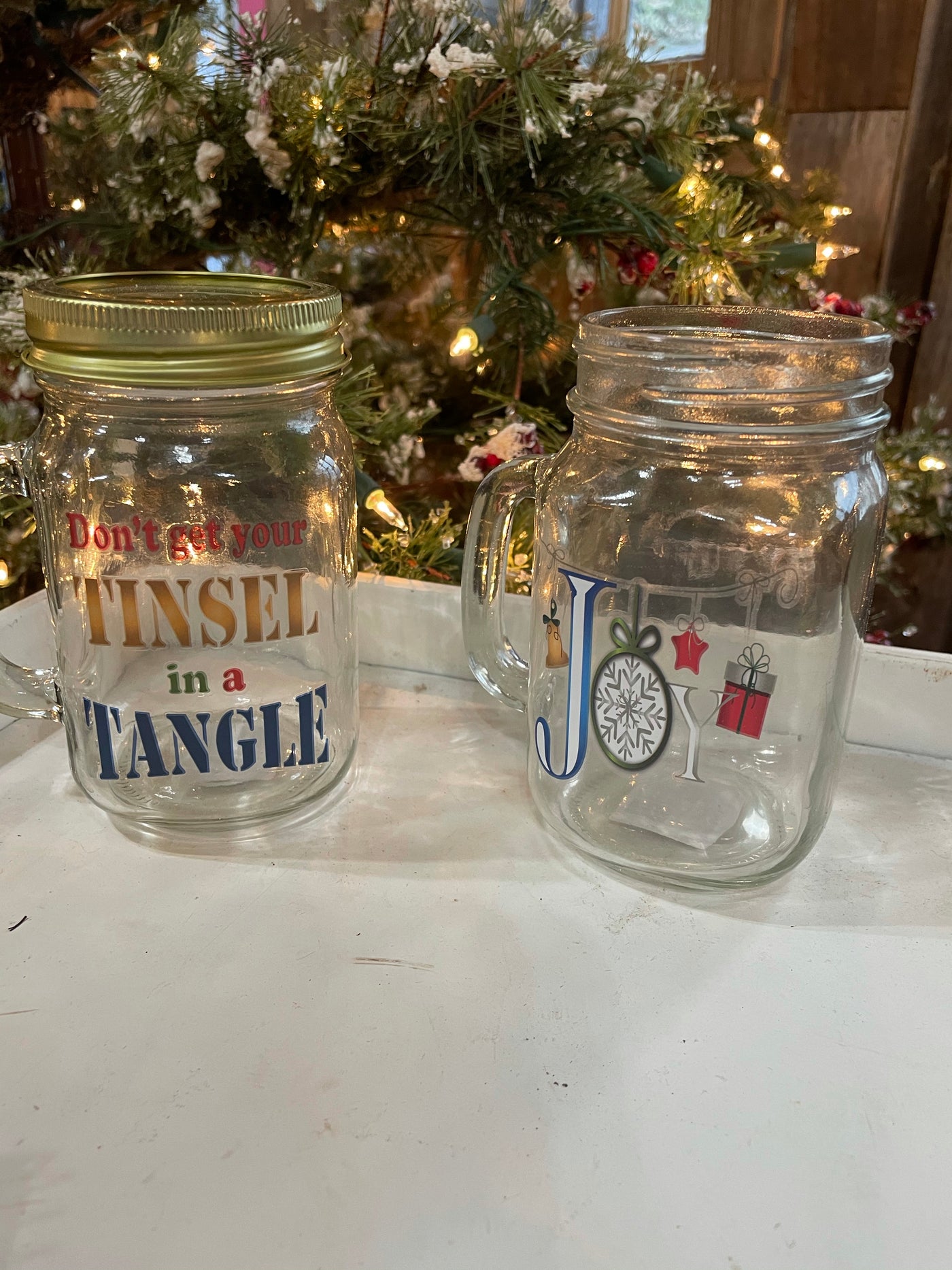 Mason Jar Mugs