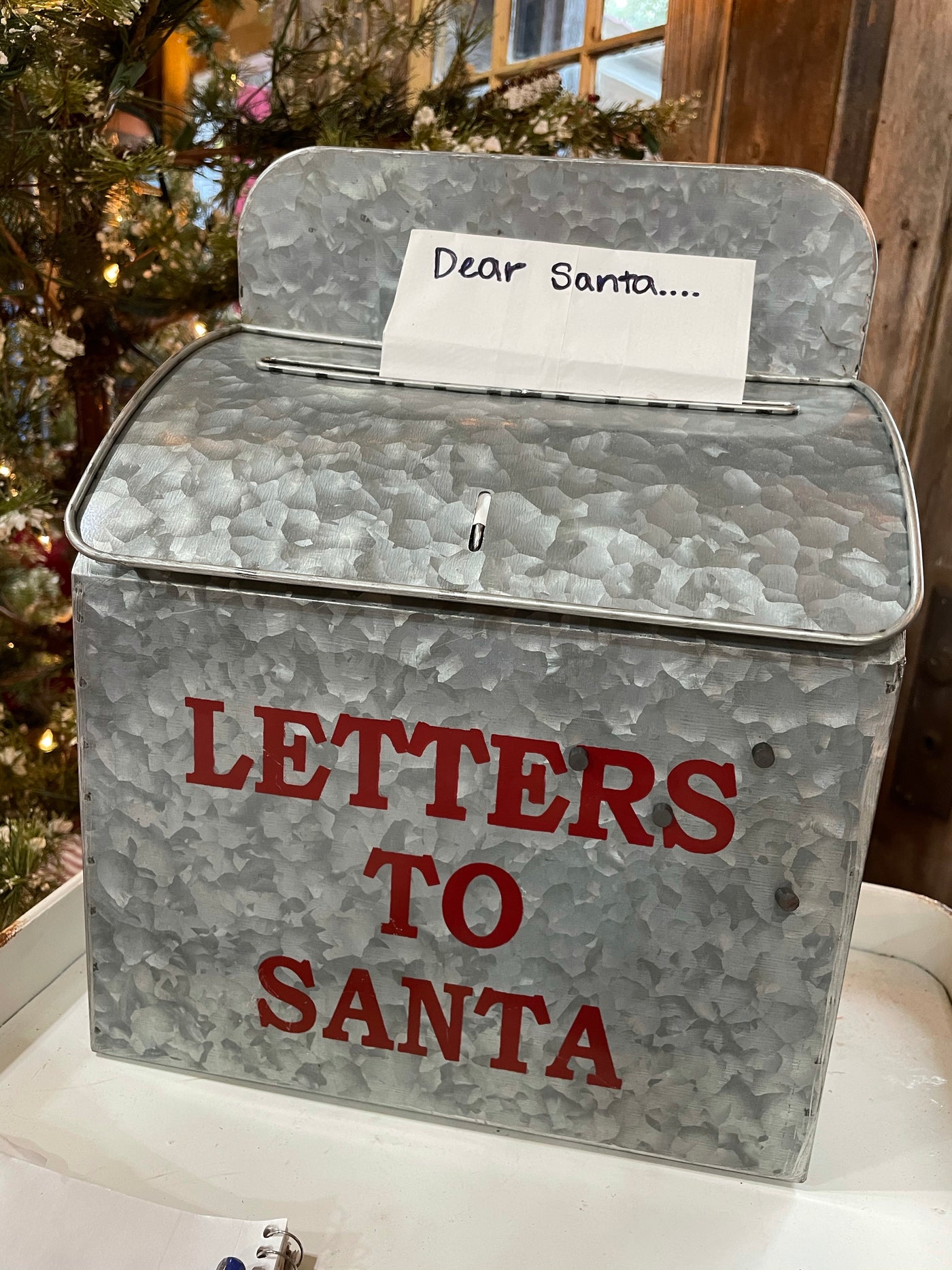 Letters to Santa Mailbox