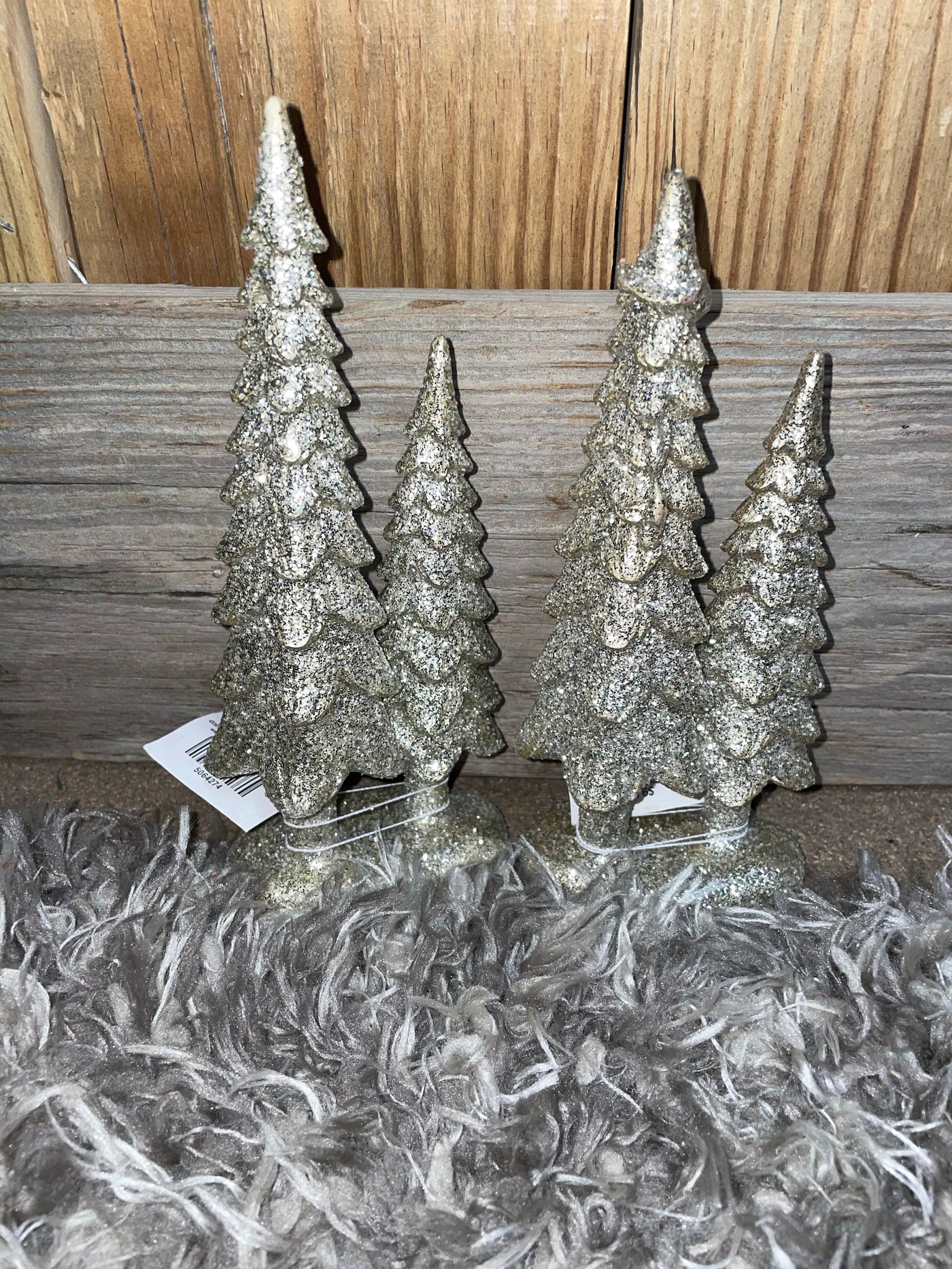 Mini Glittery Christmas Trees