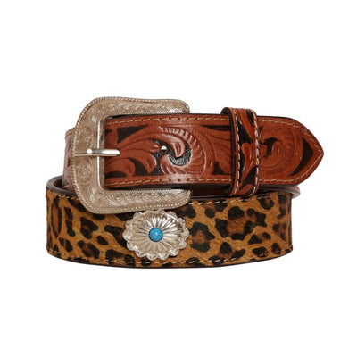 Myra Fanciful Hand Tooled Belt *