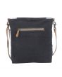 Myra Blue Candle Hand tooled bag *