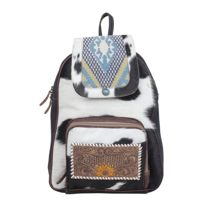 Myra Couver Hand Tooled backpack bag s4735 *
